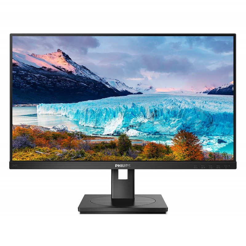 Philips S Line 243S1 00 монитор для ПК 60,5 cm (23.8") 1920 x 1080 пикселей Full HD ЖК Черный