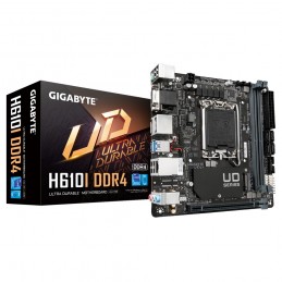 GIGABYTE H610I DDR4 mātes plate Intel H610 Express LGA 1700 mini ITX