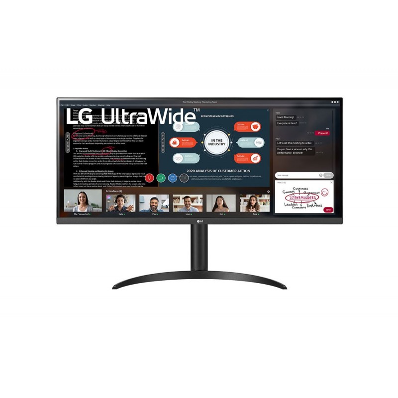 LG 34WP550 монитор для ПК 86,4 cm (34") 2560 x 1080 пикселей UltraWide Full HD LED Черный