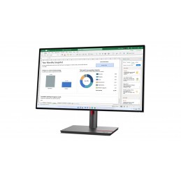 Lenovo ThinkVision P27h-30 LED display 68,6 cm (27") 2560 x 1440 пикселей Quad HD ЖК Черный