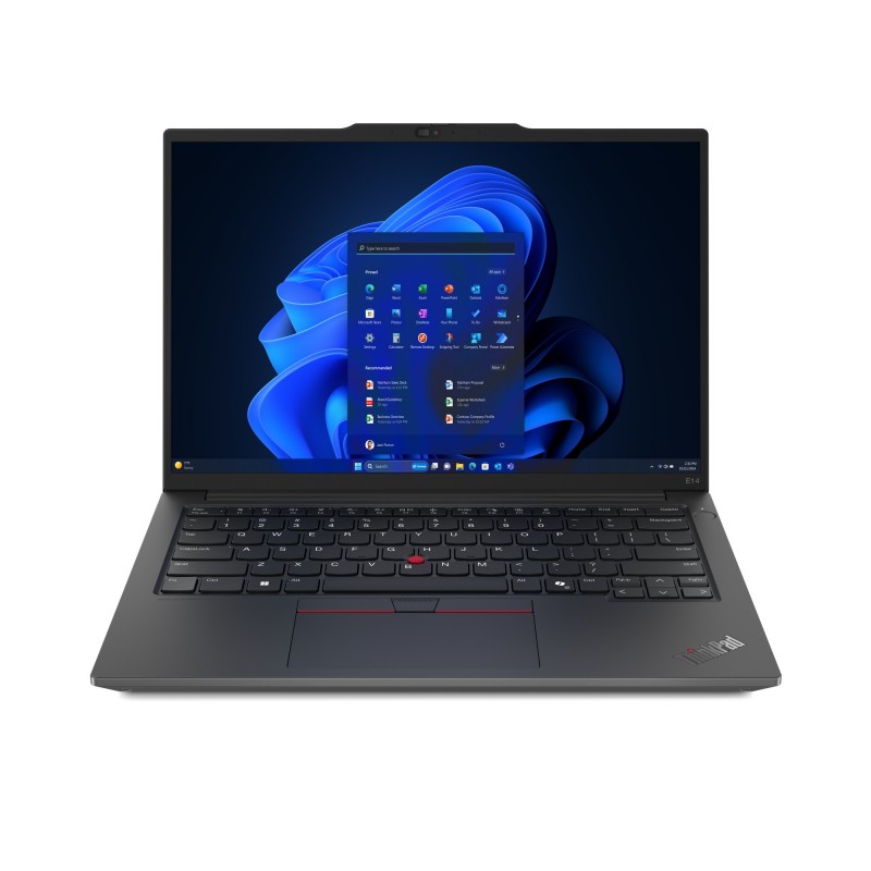 Lenovo ThinkPad E14 Intel Core Ultra 5 125U Portatīvais dators 35,6 cm (14") WUXGA 16 GB DDR5-SDRAM 512 GB SSD Wi-Fi 6E