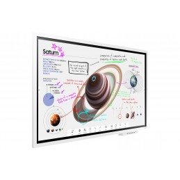 Samsung WM55B interactive whiteboard 139,7 cm (55") 3840 x 2160 пикселей Сенсорный экран Серый, Белый