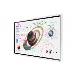 Samsung WM55B interactive whiteboard 139,7 cm (55") 3840 x 2160 пикселей Сенсорный экран Серый, Белый