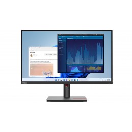 Lenovo ThinkVision T27p-30 LED display 68,6 cm (27") 3840 x 2160 пикселей 4K Ultra HD Черный