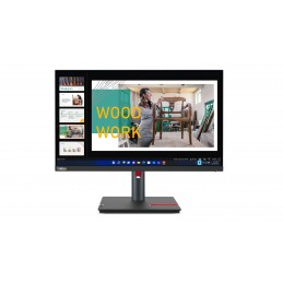 Lenovo ThinkVision P24q-30 LED display 60,5 cm (23.8") 2560 x 1440 пикселей Quad HD Черный