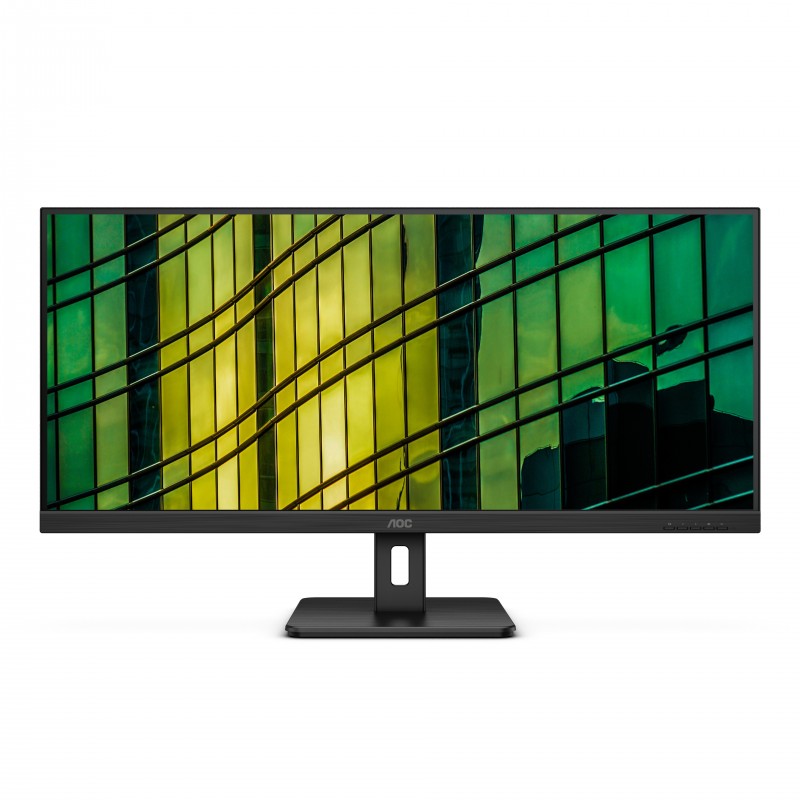 AOC U34E2M monitori 86,4 cm (34") 3440 x 1440 pikseļi Wide Quad HD Melns