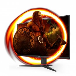 AOC G2 Q27G2E BK monitori 68,6 cm (27") 2560 x 1440 pikseļi Quad HD Melns, Sarkans