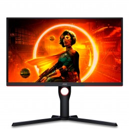 AOC G3 25G3ZM BK monitori 62,2 cm (24.5") 1920 x 1080 pikseļi Full HD Melns, Sarkans