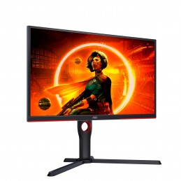 AOC G3 25G3ZM BK monitori 62,2 cm (24.5") 1920 x 1080 pikseļi Full HD Melns, Sarkans