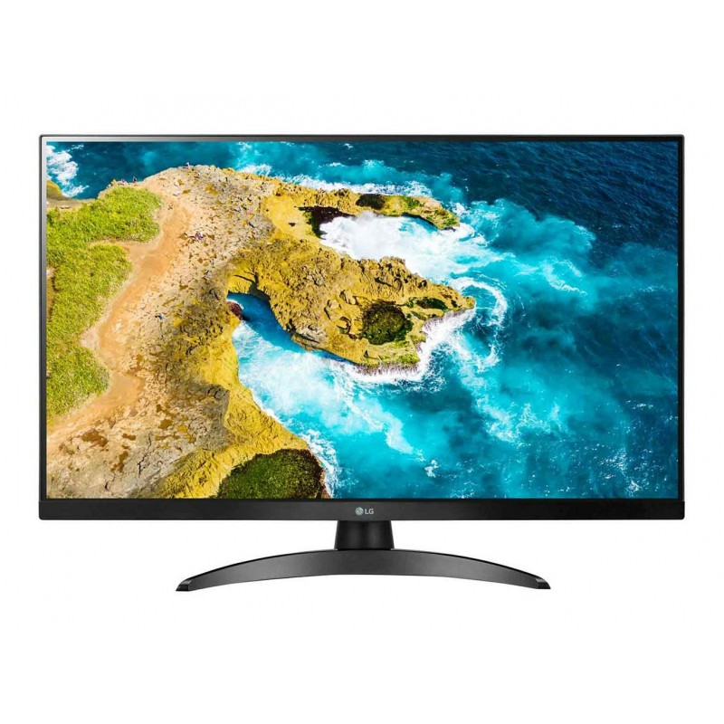 LG 27TQ615S-PZ televizors 68,6 cm (27") Full HD Viedtelevizors Wi-Fi Melns