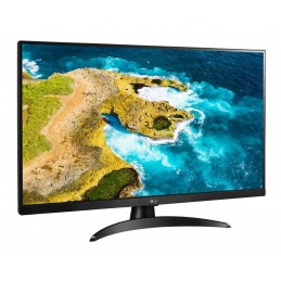 LG 27TQ615S-PZ televizors 68,6 cm (27") Full HD Viedtelevizors Wi-Fi Melns