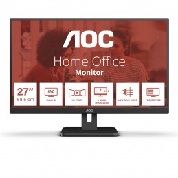 AOC 27E3UM BK monitori 68,6 cm (27") 1920 x 1080 pikseļi Full HD Melns