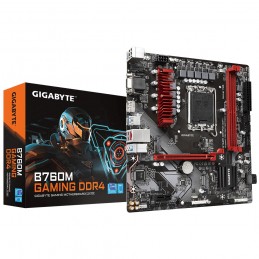 GIGABYTE B760M GAMING DDR4 mātes plate Intel B760 Express LGA 1700 mikro ATX