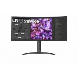 LG 34WQ75C-B monitori 86,4 cm (34") 3440 x 1440 pikseļi Quad HD LCD Melns