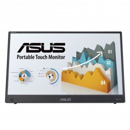 ASUS ZenScreen MB16AHT монитор для ПК 39,6 cm (15.6") 1920 x 1080 пикселей Full HD Сенсорный экран Черный