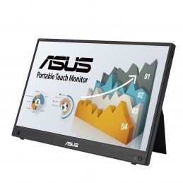 ASUS ZenScreen MB16AHT монитор для ПК 39,6 cm (15.6") 1920 x 1080 пикселей Full HD Сенсорный экран Черный