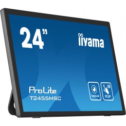 iiyama T2455MSC-B1 информационный дисплей Цифровая информационная плоская панель 61 cm (24") LED 400 cd m² Full HD Черный