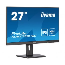 iiyama ProLite XUB2792HSC-B5 LED display 68,6 cm (27") 1920 x 1080 пикселей Full HD Черный