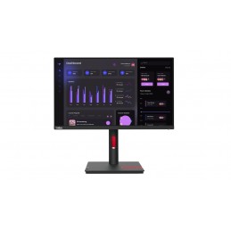 Lenovo ThinkVision T24i-30 LED display 60,5 cm (23.8") 1920 x 1080 pikseļi Full HD Melns