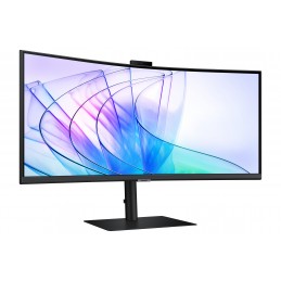 Samsung S65VC monitori 86,4 cm (34") 3440 x 1440 pikseļi UltraWide Quad HD LCD Melns