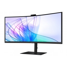 Samsung S65VC monitori 86,4 cm (34") 3440 x 1440 pikseļi UltraWide Quad HD LCD Melns