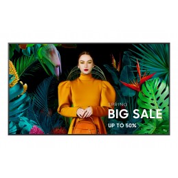 Samsung QB50C Plakans digitālā displeja panelis 127 cm (50") LCD Wi-Fi 350 cd m² 4K Ultra HD Melns Iebūvētais procesors Tizen