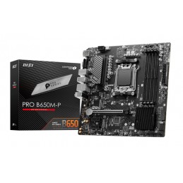 MSI PRO B650M-P материнская плата AMD B650 Socket AM5 Микро ATX