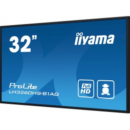 iiyama LH3260HS-B1AG ceļrāžu displejs Digitāls A-tipa displejs 80 cm (31.5") LED Wi-Fi 500 cd m² Full HD Melns Iebūvētais