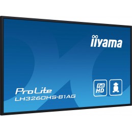 iiyama LH3260HS-B1AG ceļrāžu displejs Digitāls A-tipa displejs 80 cm (31.5") LED Wi-Fi 500 cd m² Full HD Melns Iebūvētais