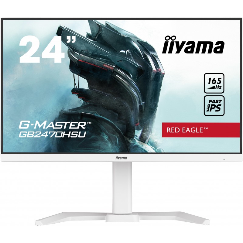 iiyama GB2470HSU-W5 monitori 58,4 cm (23") 1920 x 1080 pikseļi Full HD LED Balts