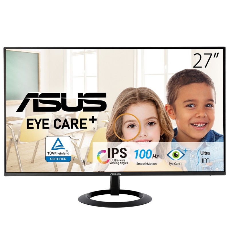 ASUS VZ27EHF монитор для ПК 68,6 cm (27") 1920 x 1080 пикселей Full HD ЖК Черный