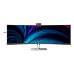 Philips 5000 series 49B2U5900CH 00 LED display 124 cm (48.8") 5120 x 1440 пикселей Dual QHD ЖК Черный