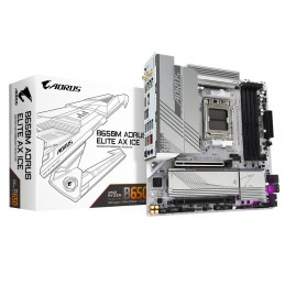 GIGABYTE B650M AORUS ELITE AX ICE материнская плата AMD B650 Socket AM5 Микро ATX