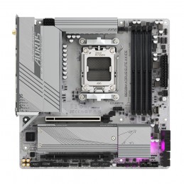 GIGABYTE B650M AORUS ELITE AX ICE mātes plate AMD B650 AM5 pieslēgvieta mikro ATX