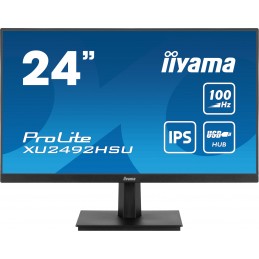 iiyama ProLite monitori 60,5 cm (23.8") 1920 x 1080 pikseļi Full HD LED Melns