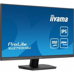 iiyama ProLite monitori 68,6 cm (27") 1920 x 1080 pikseļi Full HD LED Melns