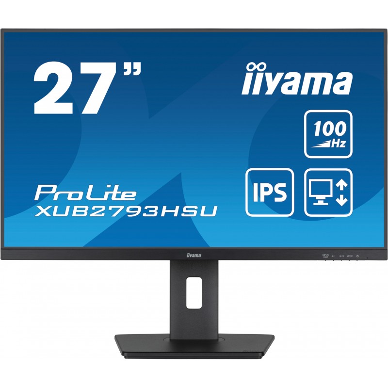 iiyama ProLite монитор для ПК 68,6 cm (27") 1920 x 1080 пикселей Full HD LED Черный