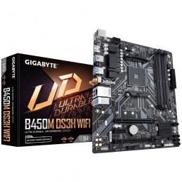 GIGABYTE B450M DS3H WIFI mātes plate AMD B450 Ligzda AM4 mikro ATX