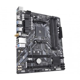 GIGABYTE B450M DS3H WIFI mātes plate AMD B450 Ligzda AM4 mikro ATX