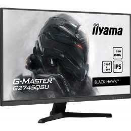 iiyama G-MASTER G2745QSU-B1 monitori 68,6 cm (27") 2560 x 1440 pikseļi Dual WQHD LED Melns