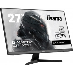 iiyama G-MASTER G2745QSU-B1 monitori 68,6 cm (27") 2560 x 1440 pikseļi Dual WQHD LED Melns