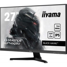 iiyama G-MASTER G2745QSU-B1 monitori 68,6 cm (27") 2560 x 1440 pikseļi Dual WQHD LED Melns