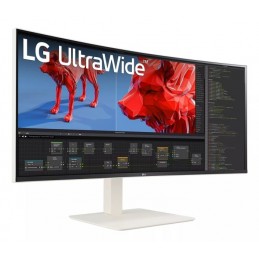 LG 38WR85QC-W monitori 96,5 cm (38") 3840 x 1600 pikseļi UltraWide Quad HD LCD Balts