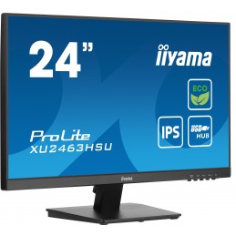 iiyama ProLite XU2463HSU-B1 монитор для ПК 60,5 cm (23.8") 1920 x 1080 пикселей Full HD LED Черный