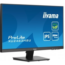 iiyama ProLite XU2463HSU-B1 монитор для ПК 60,5 cm (23.8") 1920 x 1080 пикселей Full HD LED Черный