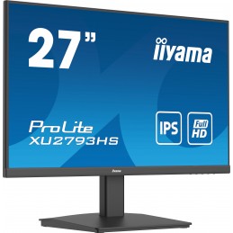 iiyama ProLite XU2793HS-B6 monitori 68,6 cm (27") 1920 x 1080 pikseļi Full HD LED Melns