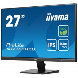 iiyama ProLite XU2763HSU-B1 monitori 68,6 cm (27") 1920 x 1080 pikseļi Full HD LED Melns