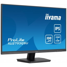 iiyama ProLite XU2793QSU-B6 monitori 68,6 cm (27") 2560 x 1440 pikseļi Wide Quad HD LED Melns