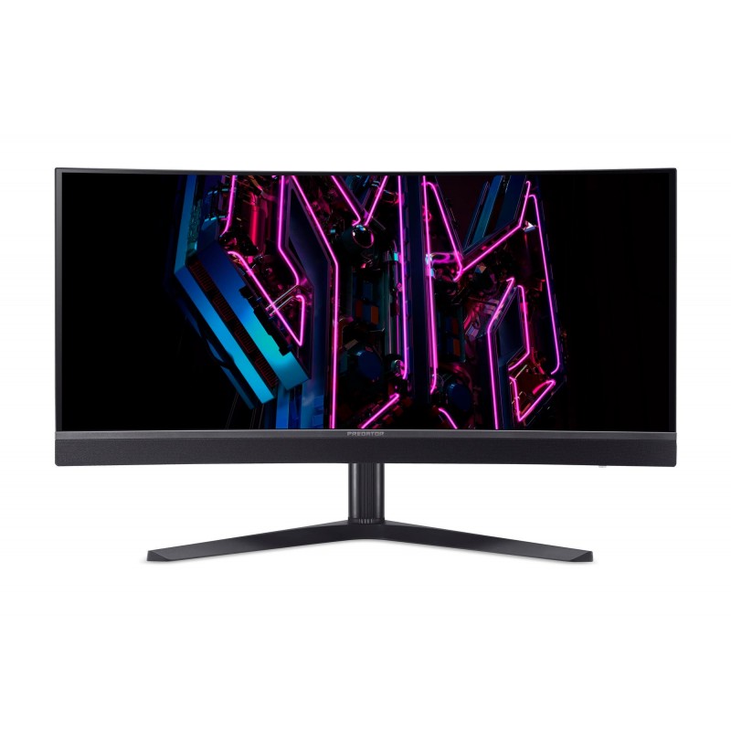 Acer Predator X34Vbmiiphuzx monitori 86,4 cm (34") 3440 x 1440 pikseļi UltraWide Quad HD OLED Melns