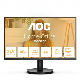 AOC 24B3HMA2 монитор для ПК 60,5 cm (23.8") 1920 x 1080 пикселей Full HD LED Черный